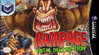 Longplay of Rampage Total Destruction [upl. by Konikow331]