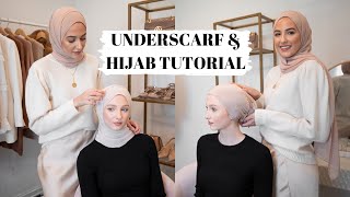 Everyday Hijab Tutorial amp How I Do My Underscarf [upl. by Meirrak]