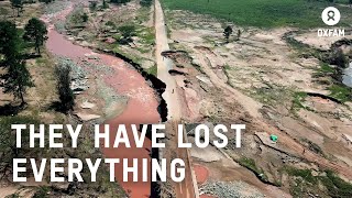 Chimanimani Landslide Damage  Cyclone Idai [upl. by Trahern227]