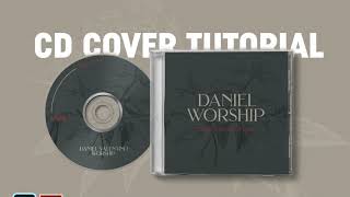 CD COVER DESIGN Illustrator  Photoshop Tutorial [upl. by Fidelas]