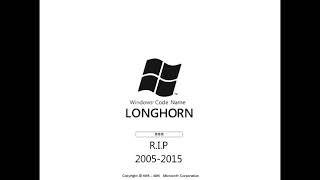 All Windows Longhorn Builds End of Support Edition WNR  Windows Supporter REUPLOAD [upl. by Serrano88]