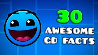 30 AWESOME GEOMETRY DASH FACTS [upl. by Huntington]