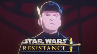 General Armitage Hux Every Scene in Star Wars Resistance [upl. by Luben]