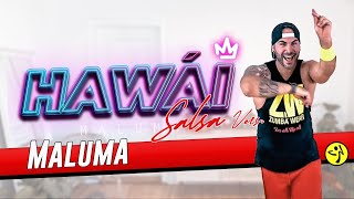 Maluma  Hawai Hawaii Salsa version  Zumba  Dance Workout [upl. by Urbanus]