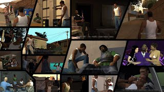 GTA San Andreas The Movie  All Cutscenes 4K [upl. by Eidissac]