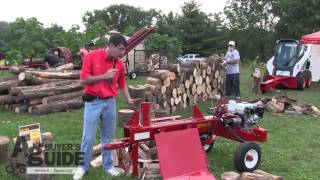 Watch The SplitFire Log Splitter Demonstration [upl. by Ahtelat]