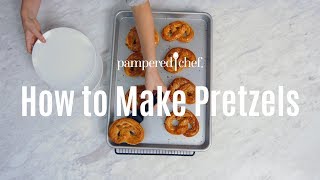 How to Make Pretzels  Pampered Chef [upl. by Ettelra972]