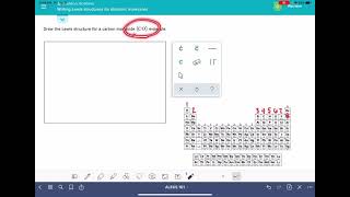 ALEKS Writing Lewis structures for diatomic molecules [upl. by Zetrok]