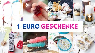 24 DIY und FOOD Geschenke für 1€ Günstige und kreative Ideen ❤️ [upl. by Lesslie17]