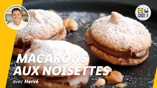 Macarons aux noisettes  Lidl Cuisine [upl. by Avruch763]