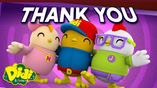 Thank You  Fun Family Song  Didi amp Friends Songs for Children [upl. by Aicala]