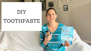 Organic Toothpaste Recipe  FAST amp EASY HOMEMADE DIY  Bumblebee Apothecary [upl. by Niasuh]