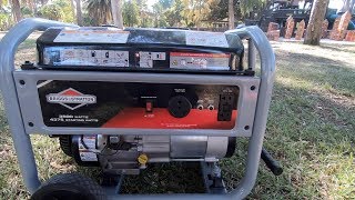 Briggs and Stratton Generator [upl. by Arok]