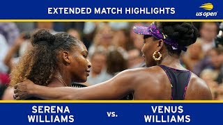 Extended Highlight Serena Williams vs Venus Williams  2018 US Open R3 [upl. by Jada]