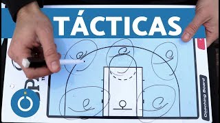 TÁCTICAS EN BALONCESTO  Tácticas OFENSIVAS y DEFENSIVAS [upl. by Micki993]