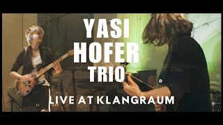 YASI HOFER Trio  TROUBLED  performed LIVE at Klangraum l Instrumental Guitar Rock l [upl. by Nonnel]