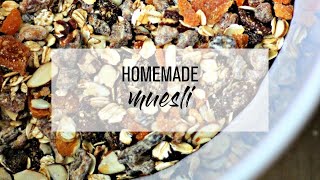 Homemade Muesli [upl. by Devi]