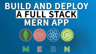 Full Stack MERN Project  Build and Deploy an App  React  Redux Node Express MongoDB Part 12 [upl. by Nannette]