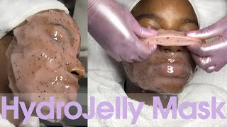 HydroJelly Mask  FULL Application and Removal [upl. by Lesak]