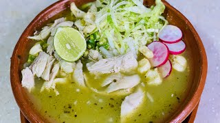 Pozole verde delicioso y rápido [upl. by Citron]