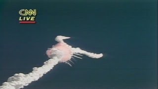 1986 CNNs coverage of the Challenger explosion [upl. by Eb940]