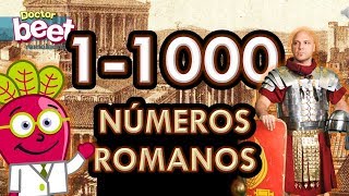 NUMEROS ROMANOS DEL 1 AL 1000 Roman Numbers [upl. by Towbin761]