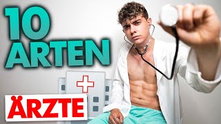 10 ARTEN VON ÄRZTEN 👨‍⚕️ [upl. by Fridell]