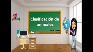 Clasificación de animales [upl. by Cichocki]