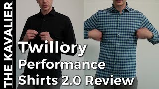 Twillory Performance Dress Shirts 20 Review   New Extra Trim Fit amp Tailored [upl. by Yecam]