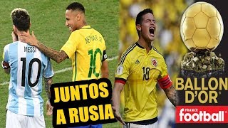 Nominados Balón de Oro 2017  JAMES regresa al MADRID  Nominados al Balón de ORO [upl. by Meer]