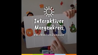 Interaktiver Morgenkreis Die Raupe Nimmersatt [upl. by Nalniuq]