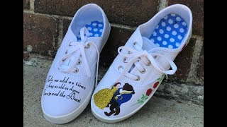 Heat Transfer Vinyl On Shoes [upl. by Lasyrc357]