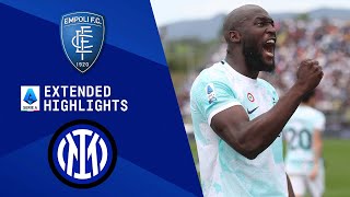 Empoli vs Inter Extended Highlights  Serie A  CBS Sports Golazo [upl. by Aernda558]