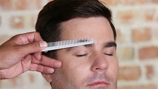 How to Trim Mens Eyebrows [upl. by Etteniuq973]