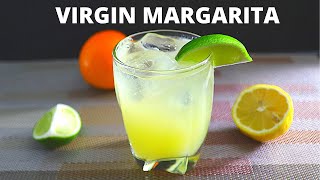 Virgin Margarita  Non Alcoholic Margarita Recipe [upl. by Eelyab]