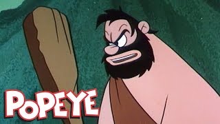 Classic Popeye Episode 5 Caveman Capers AND MORE [upl. by Aseeram]