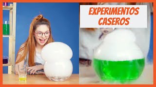 11 experimentos científicos caseros [upl. by Ahsaeit]