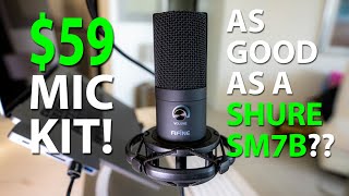 FIFINE USB Microphone Kit T669  Fifine T669 review  rode wireless go ii [upl. by Nylorahs226]