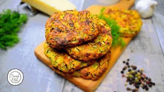 Baked Zucchini Cheese Fritters [upl. by Ollehcram]