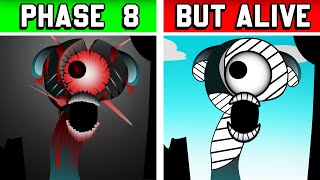 Incredibox Sprunki  Phase 8 But Everyone Is Alive  Mix Phase 8  All character together [upl. by Gabey]