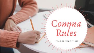 Comma Rules Part 1 with Subordinate Clauses  English Punctuation [upl. by Narrat]