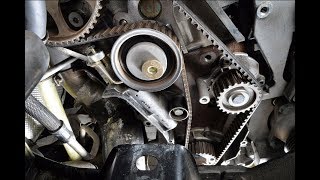 Audi A4 B6 18t How to replace timing belt [upl. by Esra]