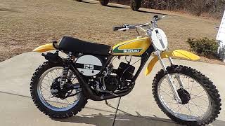 1974 Suukii TM125 [upl. by Hayley817]