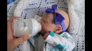 Reborn Iylas Morning Routine Reborn Baby Doll Roleplay [upl. by Eseilana]