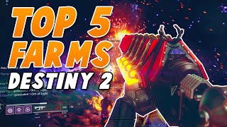 Top 5 Craziest Farms in Destiny 2 Infinite Enemies for Catalysts Quests amp Orbs Best Loot Caves [upl. by The]