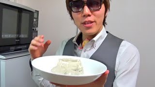 水でプリン作ってみた！How to make water Flan！ [upl. by Kowal]