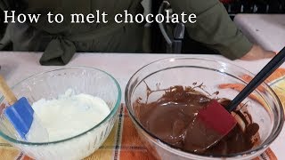 How To Melt White amp Milk Chocolate Chips [upl. by Iretak594]