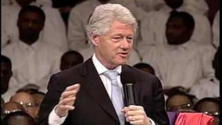 Former President Bill Clinton  Bishop G E Pattersons Homegoing Service [upl. by Dur995]