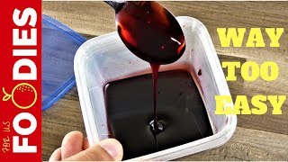 Pomegranate Syrup Molasses Recipe  Simple [upl. by Tova]