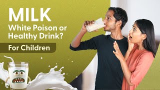 Shocking Truth about MILK  Educational Video for Kids [upl. by Yrakaz]